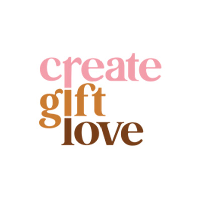 logo of "create gift love"